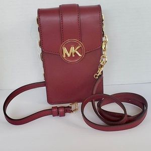 Michael Kors Carmen Small Mini Phone Crossbody Bag